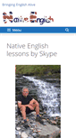 Mobile Screenshot of nativeenglish.eu