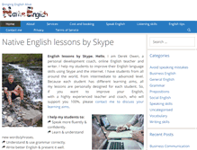 Tablet Screenshot of nativeenglish.eu